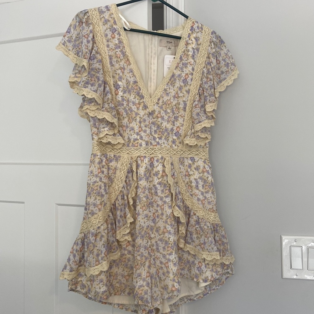Cute Floral Romper